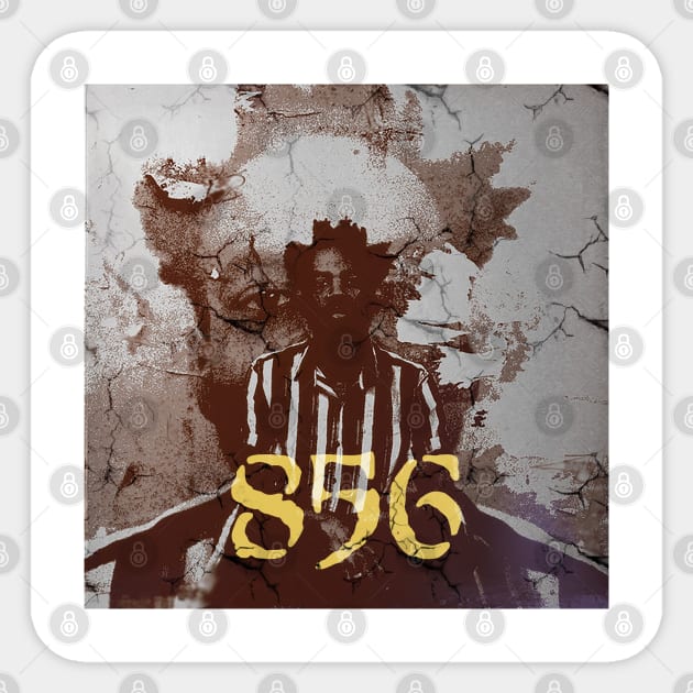 The 856 Sticker by Pride Merch